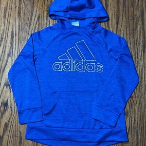 Adidas Kids Royal Blue Hoodie